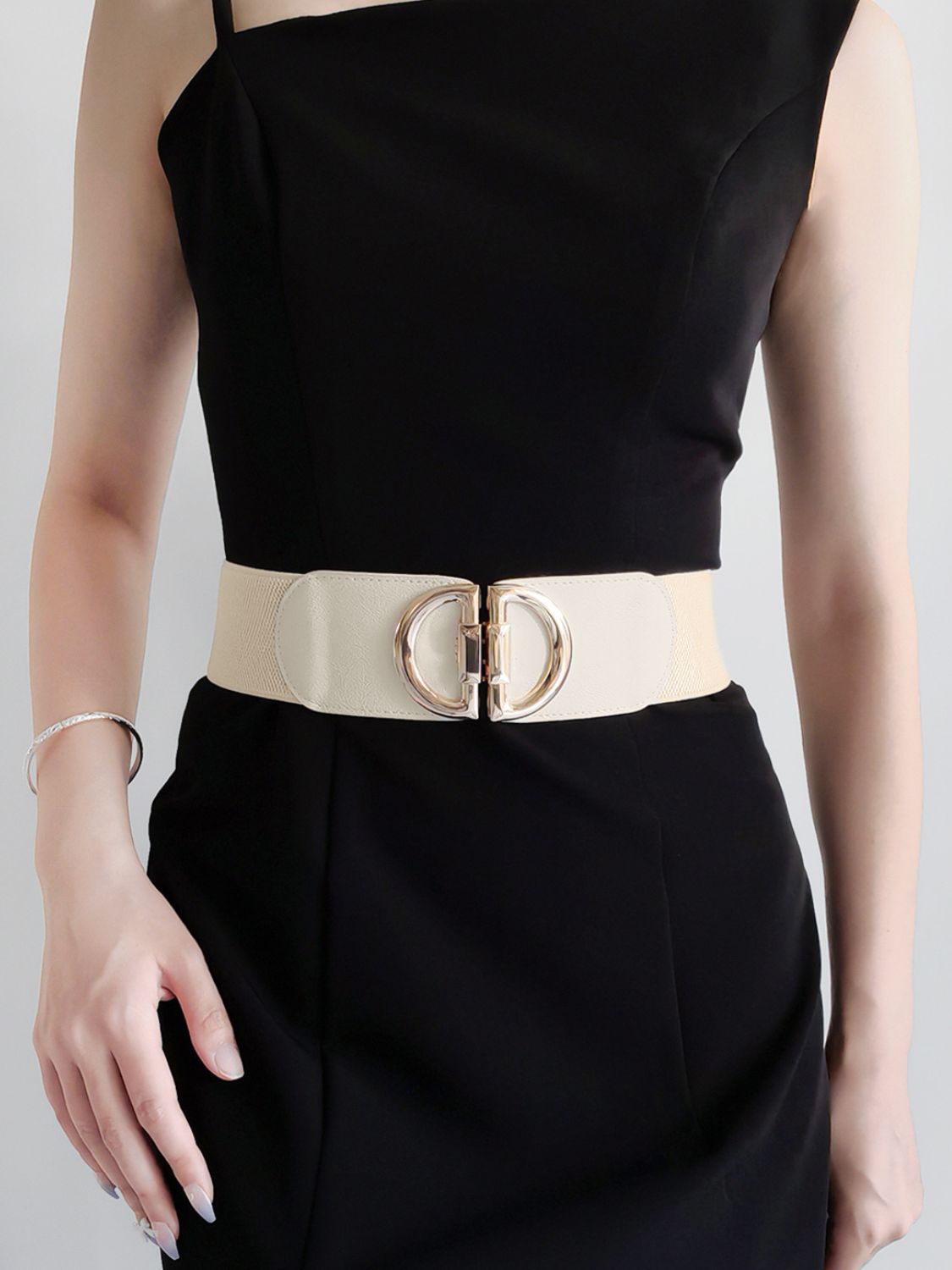 D Buckle Elastic Belt 