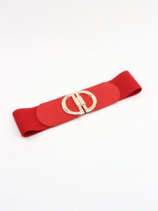 D Buckle Elastic Belt 