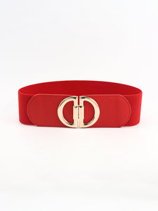 D Buckle Elastic Belt 